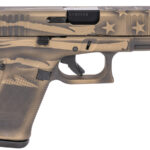 Glock 19 Gen5 9mm Compact Pistol with Coyote Battle Worn Cerakote Finish