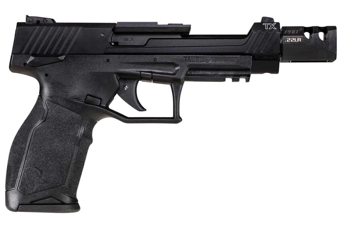 Taurus TX22 Competition Steel Challenge Ready (SCR) 22LR Rimfire Pistol