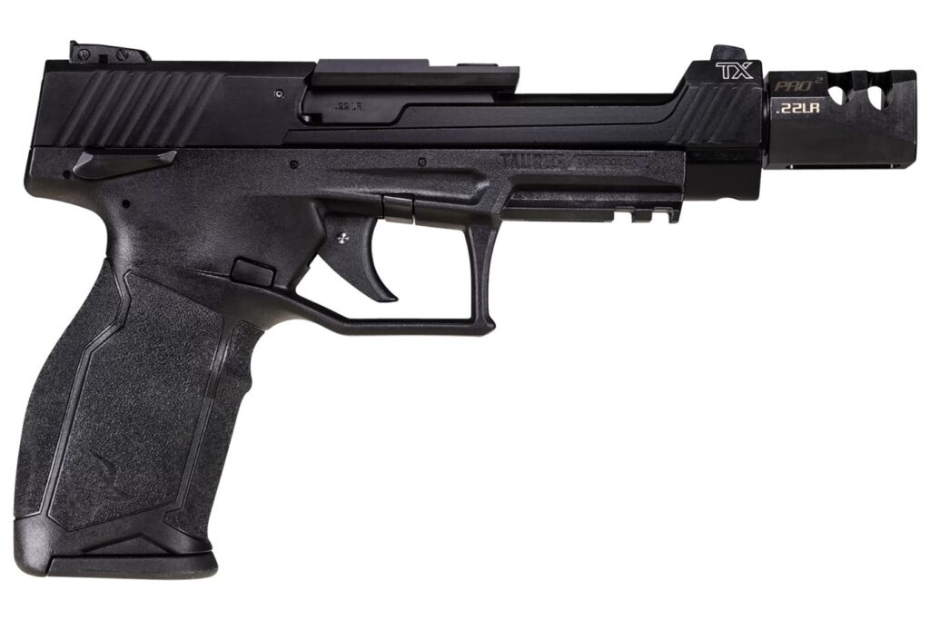 Taurus TX22 Competition SCR 22LR with TandemKross Game Changer Pro Compensator (10-Round Model)