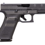 Glock 45 9mm Semi-Auto Pistol with Custom Black Stealth American Flag
