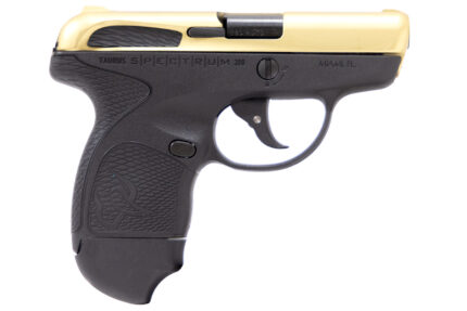 Taurus Spectrum 380 ACP Subcompact Pistol with Black Frame and Matte Gold Slide (Cosmetic Blemishes)