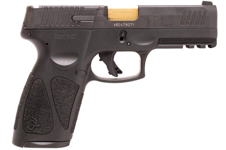 Taurus G3 T.O.R.O 9mm Full-Size Optics Ready Pistol with Gold Barrel (Demo Model - Missing Rear Sight)