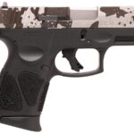 Taurus G3c 9mm Compact Striker-Fired Pistol with Camo Engraved Stainless Slide (Cosmetic Blemishes)