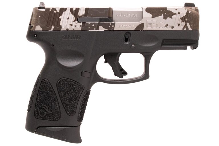 Taurus G3c 9mm Compact Striker-Fired Pistol with Camo Engraved Stainless Slide (Cosmetic Blemishes)