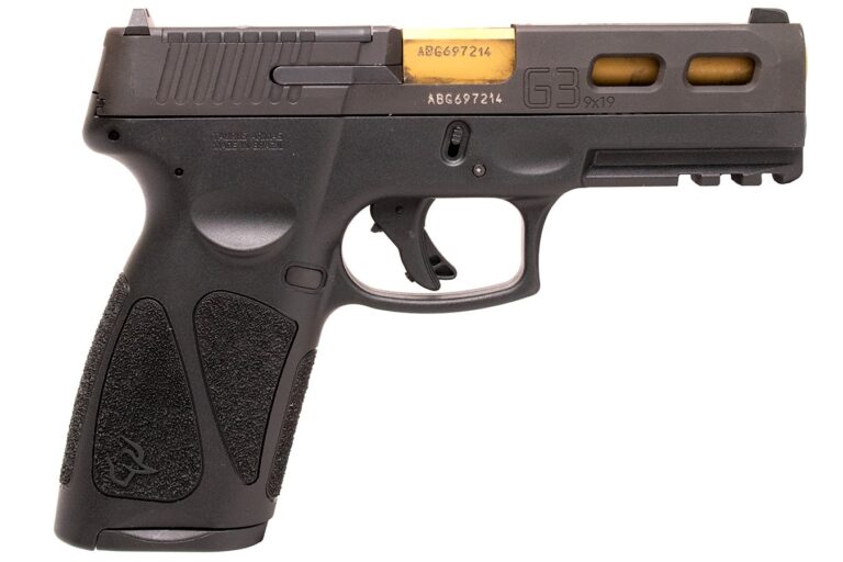 Taurus G3 T.O.R.O 9mm Full-Size Optics Ready Pistol with Gold Barrel and Slide Cuts (Demo Model)