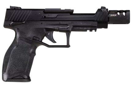 Taurus TX22 Competition Steel Challenge Ready (SCR) 22LR Rimfire Pistol with TandemKross Game Changer Pro Squared Compensator