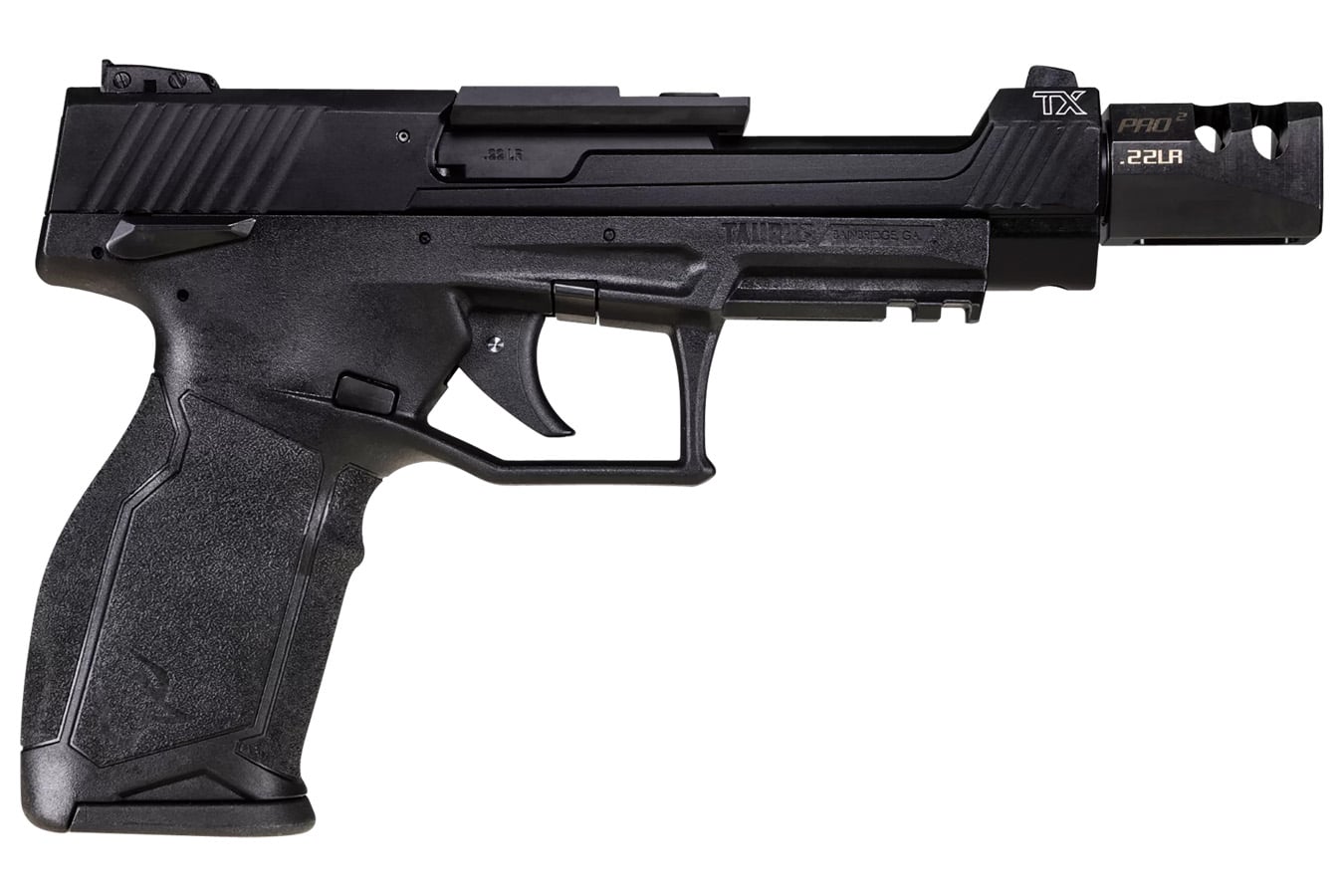 109384-default-l Taurus TX22 Competition Steel Challenge Ready (SCR) 22LR Rimfire Pistol with TandemKross Game Changer Pro Squared Compensator