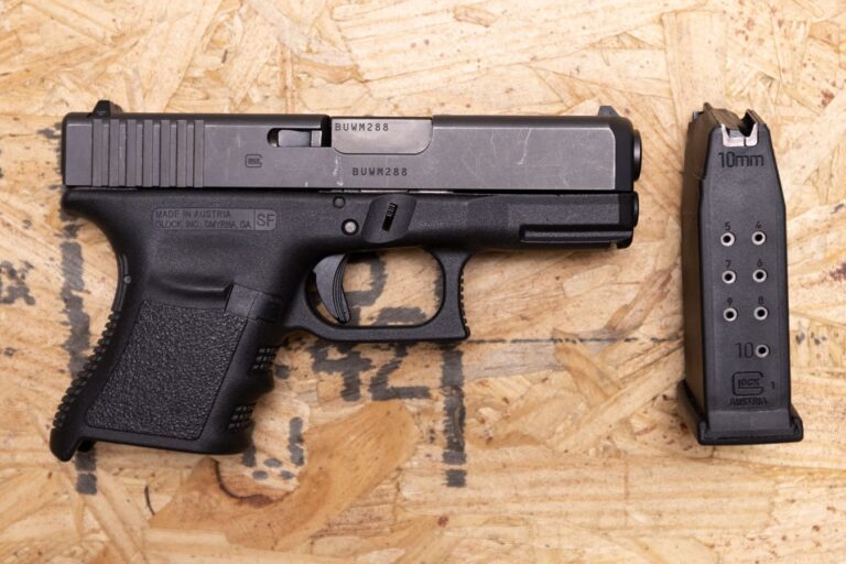 Glock 29 SF Gen3 10mm Auto Police Trade-In Pistol (Good Condition)