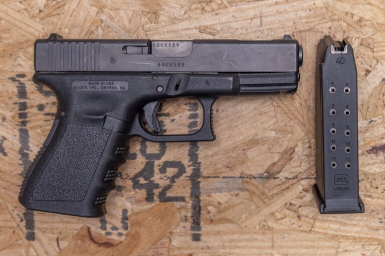 Glock 23C Gen 3 40 S&W Police Trade-In Pistol with Compensated Barrel