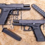 Glock 22 Gen4 40 S&W Police Trade-in Pistols with Night Sights (Good Condition)