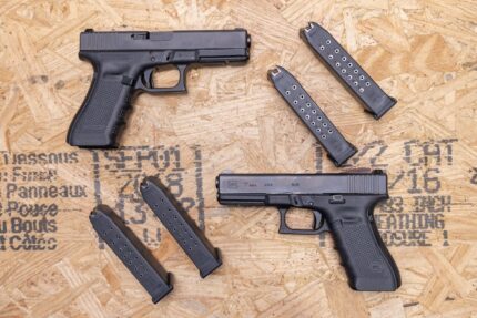 Glock 17 Gen4 9mm Police Trade-In Pistol with Night Sights (Good Condition)