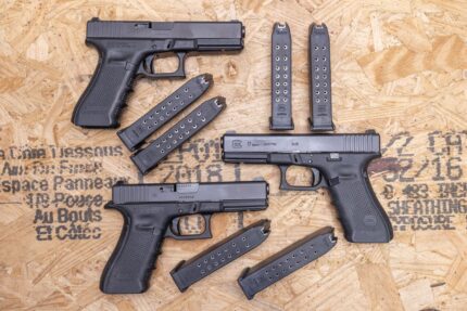 Glock 17 Gen4 9mm Police Trade-In Pistol with Night Sights (Very Good Condition)