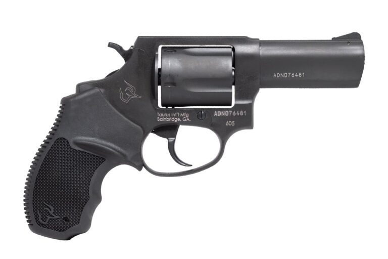 Taurus 605 T.O.R.O. 357 Mag/38 Special Optic Ready Revolver with 3 Inch Barrel and Blac