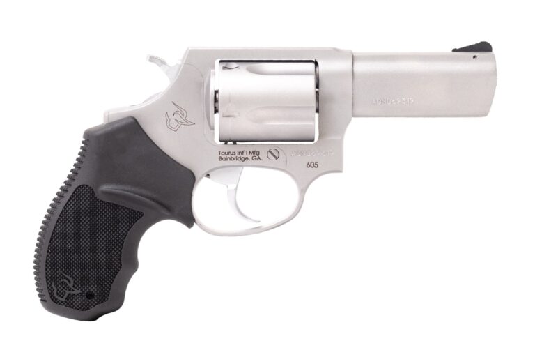 Taurus 605 T.O.R.O. 357 Mag/38 Special Optic Ready Revolver with 3 Inch Barrel and Stainless Finish