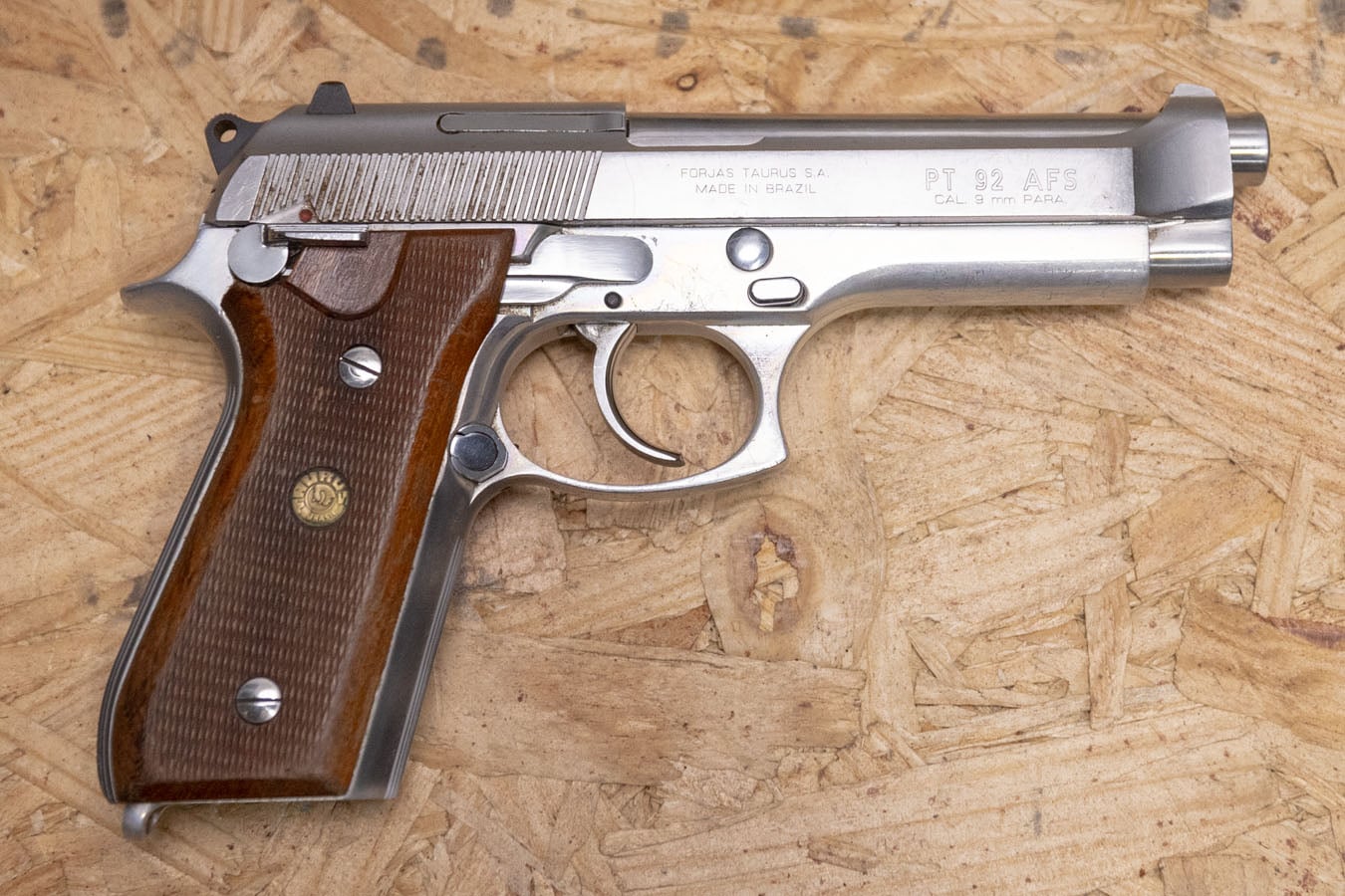 115398-default-l Taurus PT92AFS 9mm Police Trade-In Pistol (Magazine Not Included)
