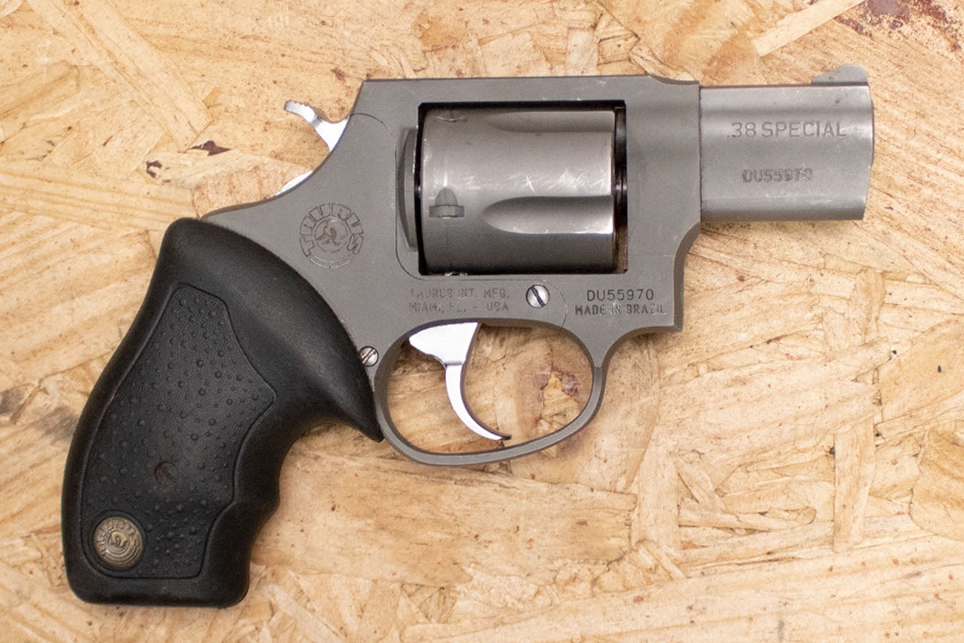 115811-default-l Taurus 85 Ultra-Lite 38 Special Police Trade-In Revolver with Rubber Grips
