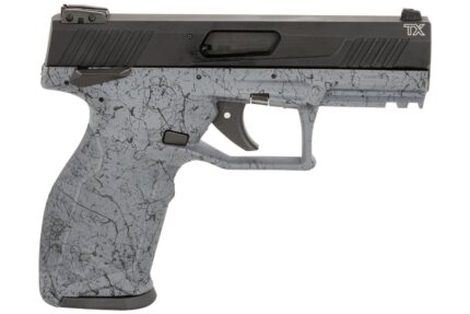 Taurus TX22 22LR Pistol with Gray/Black Webbed Frame