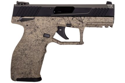 Taurus TX22 22LR Pistol with FDE/Black Webbed Frame