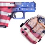 Glock 26 Gen5 9mm Subcompact Pistol with USA Cerakote Finish and We The People Holster