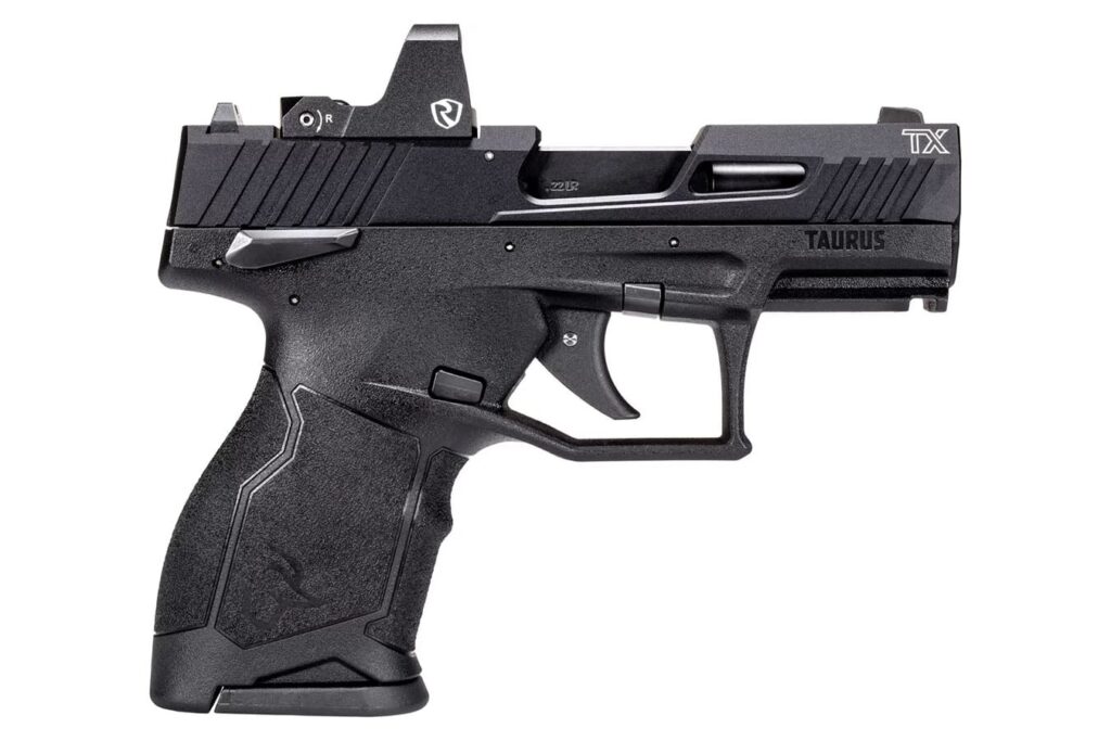 Taurus TX22 Compact 22LR Rimfire Pistol with Riton Red Dot Optic