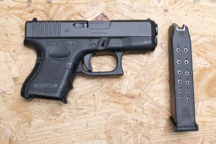Glock 33 Gen4 357 SIG Police Trade-In Compact Pistol with Extended Mag