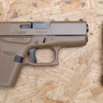 Glock 43 9mm Police Trade-In Pistol in Tan Finish