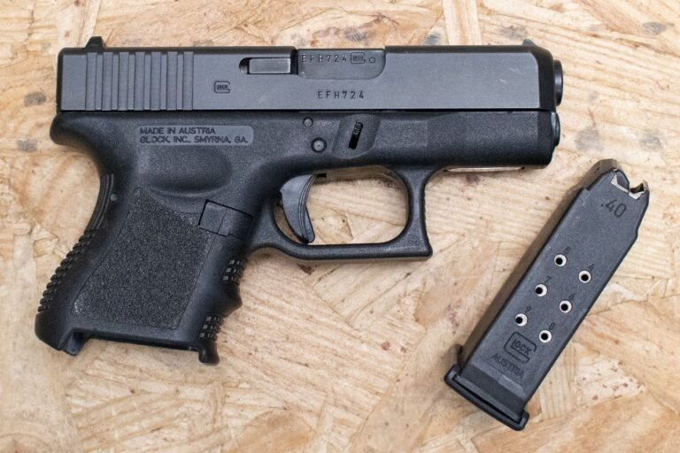 Glock 27 Gen3 40 S&W Police Trade-In Subcompact Pistol