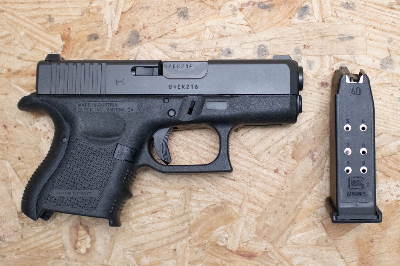119803-default-l Glock 27 Gen4 40 S&W Police Trade-ins (Fair Condition)