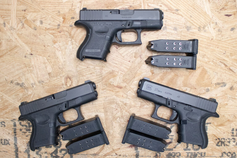 Glock 27 Gen4 40 S&W Police Trade-ins (Good Condition)