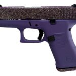 Glock 43X 9mm Pistol with Joker Glitter Slide and Colored Frame