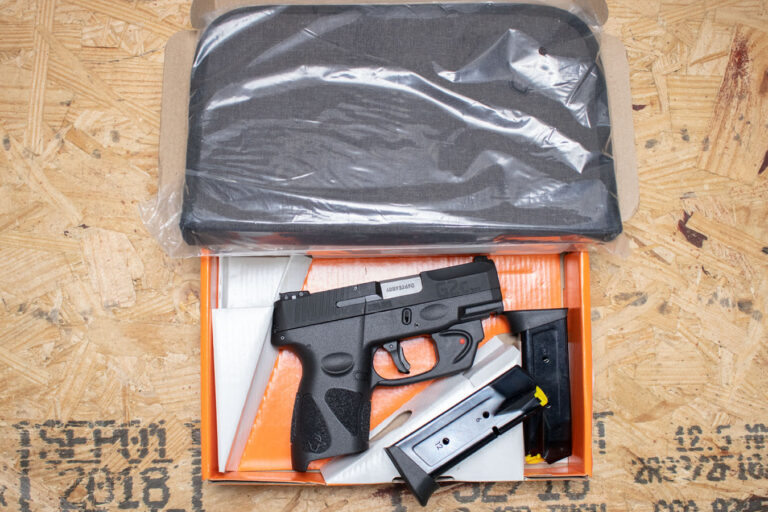 Taurus G2C 9mm Used Trade-In Pistol Laser, Two Mags and Original Box
