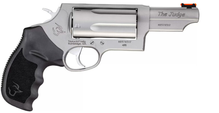 Taurus Judge 410GA/45LC Stainless Magnum Revolver with 3-inch Barrel (Cosmetic Blemishes)