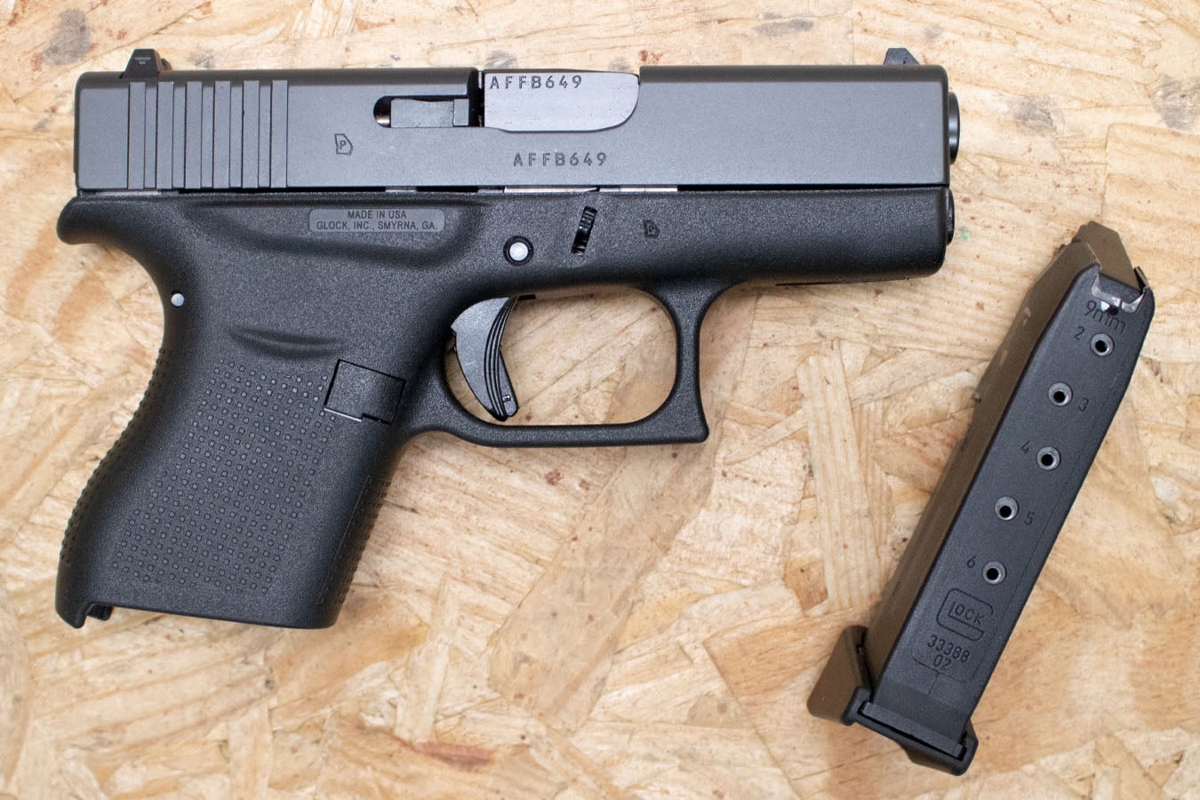120962-default-l Glock 43 9mm Used Trade-In Single-Stack Pistol
