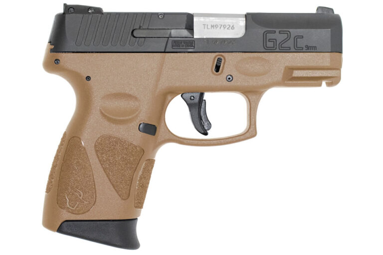 Taurus G2C 9mm Tan / Black Sub-Compact Pistol (Blemished)