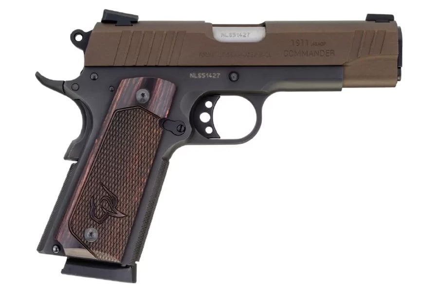 121063-default-l Taurus 1911 Commander Executive Line 45 ACP Pistol with Midnight Bronze Cerakote (Blemished)