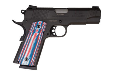Taurus 1911 Commander 45 ACP Pistol with Stars and Stripes Grips (Blemished)