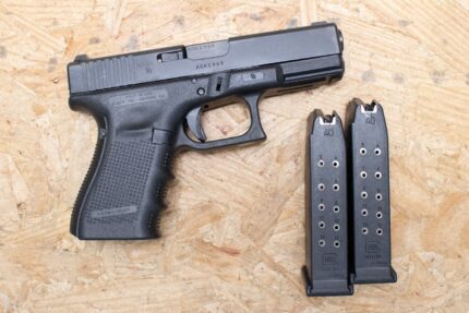 Glock 23 Gen4 40 S&W USA Police Trade-In Pistol with Two Magazines (Good Condition)
