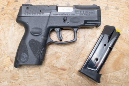 Taurus PT111 G2 Millennium 9mm Police Trade-In Pistol with Manual Safety