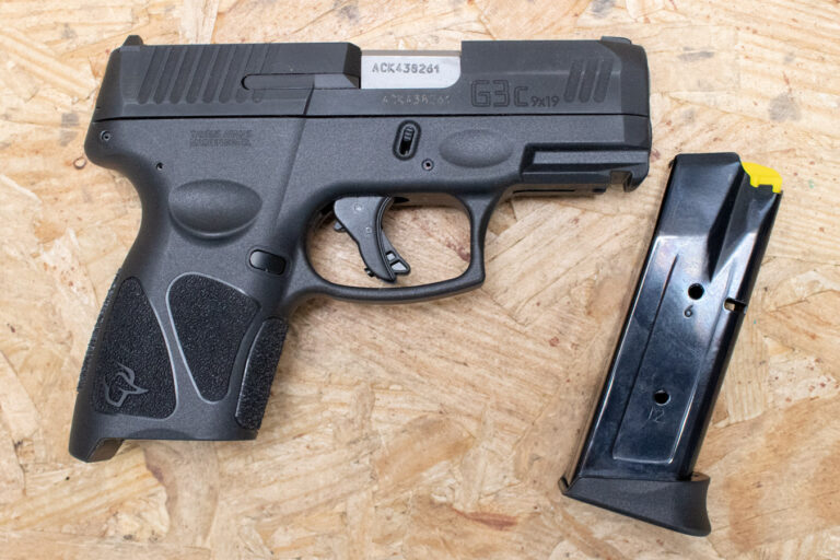 Taurus G3C 9mm Police Trade-In Pistol with Manual Safety