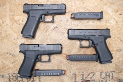 Glock G43X 9mm Police Trade-In Pistols (Good Condition)