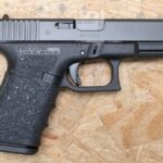 Glock 19 9mm Police Trade-In Pistol with Enhanced Grips, Slide Graphic