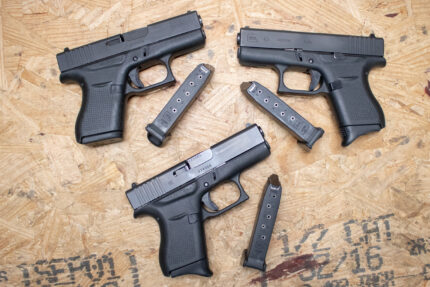 Glock G43 9mm Police Trade-In Pistols (Very Good Condition)