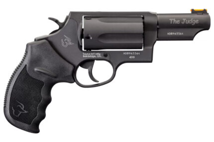 Taurus Judge 410 Gauge / 45 Colt Matte Black Revolver with 3-inch Barrel