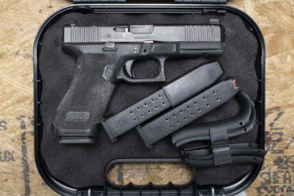Glock 17 Gen5 MOS 9mm Police Trade-In Pistol with Three Magazines and Case