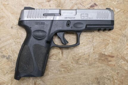 Taurus G3 9mm Police Trade-In Pistol with Stainless Slide (Magazine Not Included)