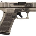 Glock 43X MOS 9mm Optic Ready Pistol with Donald Trump Custom Edition Bill of Rights Finish