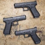 Glock 17 Gen5 9mm Police Trade-In Pistols with Night Sights and Front Slide Serrations (Fair Condition)