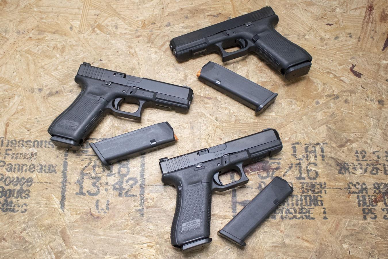 139785-default-l Glock 17 Gen5 9mm Police Trade-In Pistol with Night Sights (Good Condition)