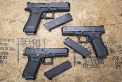 Glock 17 Gen5 9mm Police Trade-In Pistol with Night Sights (Very Good Condition)
