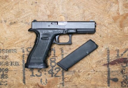 Glock 17 Gen4 9mm Police Trade-In Semi-Automatic Pistol with Flared Magwell